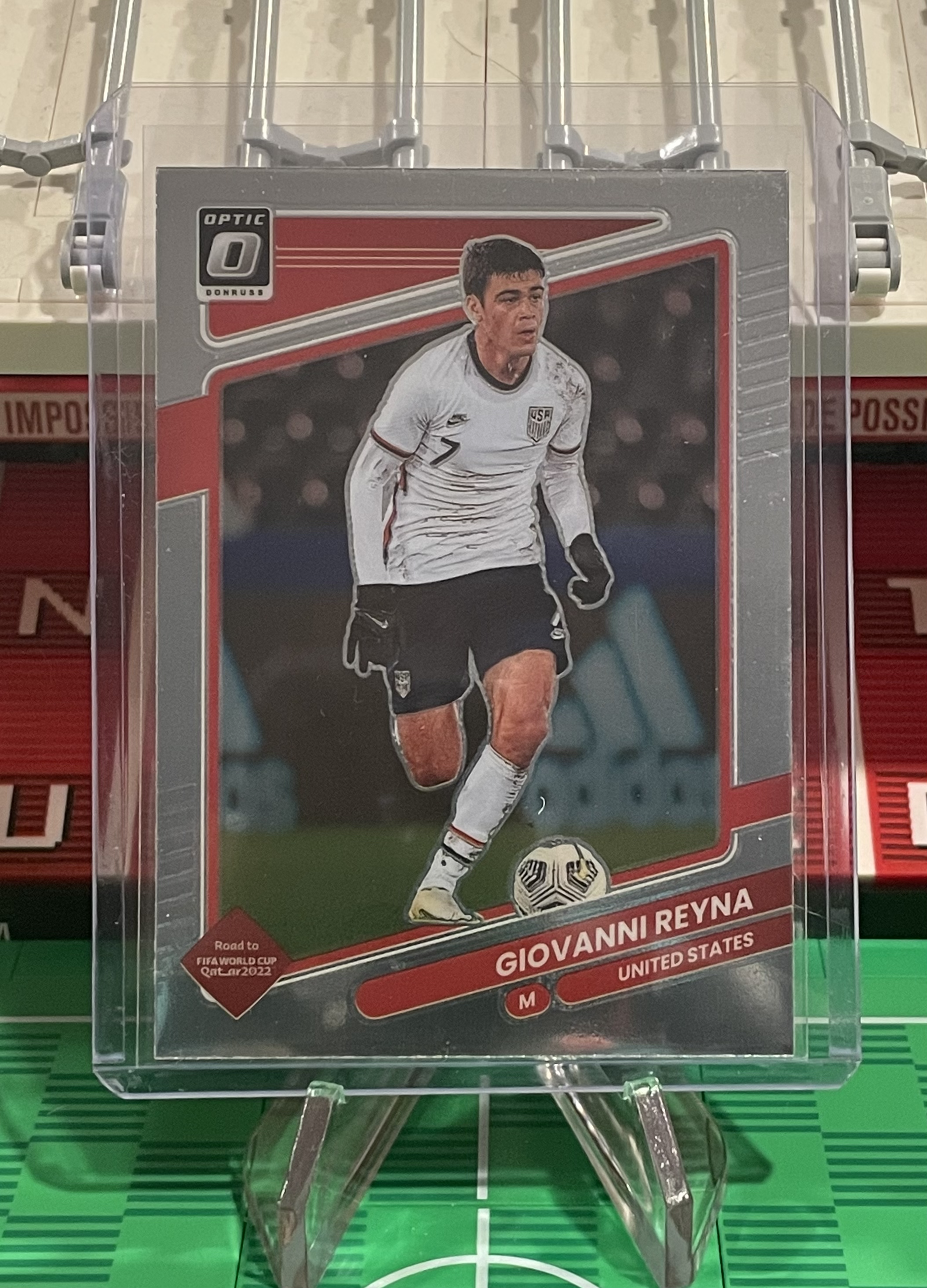 giovanni reyna road to fifa world cup qatar 2022 donruss card