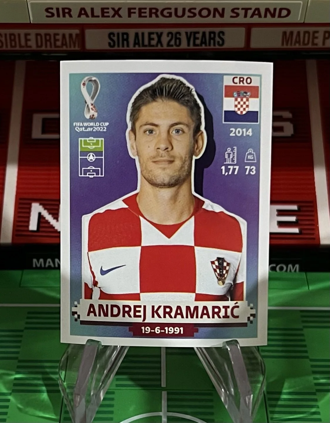andrej kramaric world cup qatar panini sticker