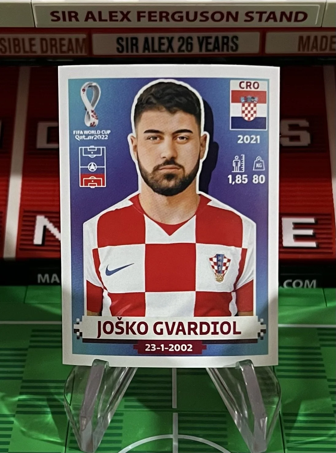 josko gvardiol world cup qatar panini sticker