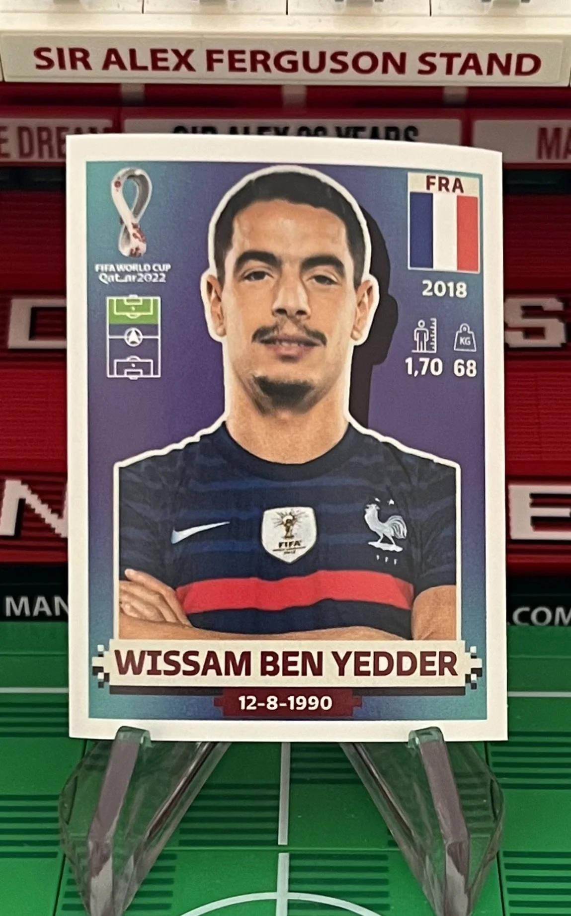wissam ben yedder world cup qatar panini sticker.