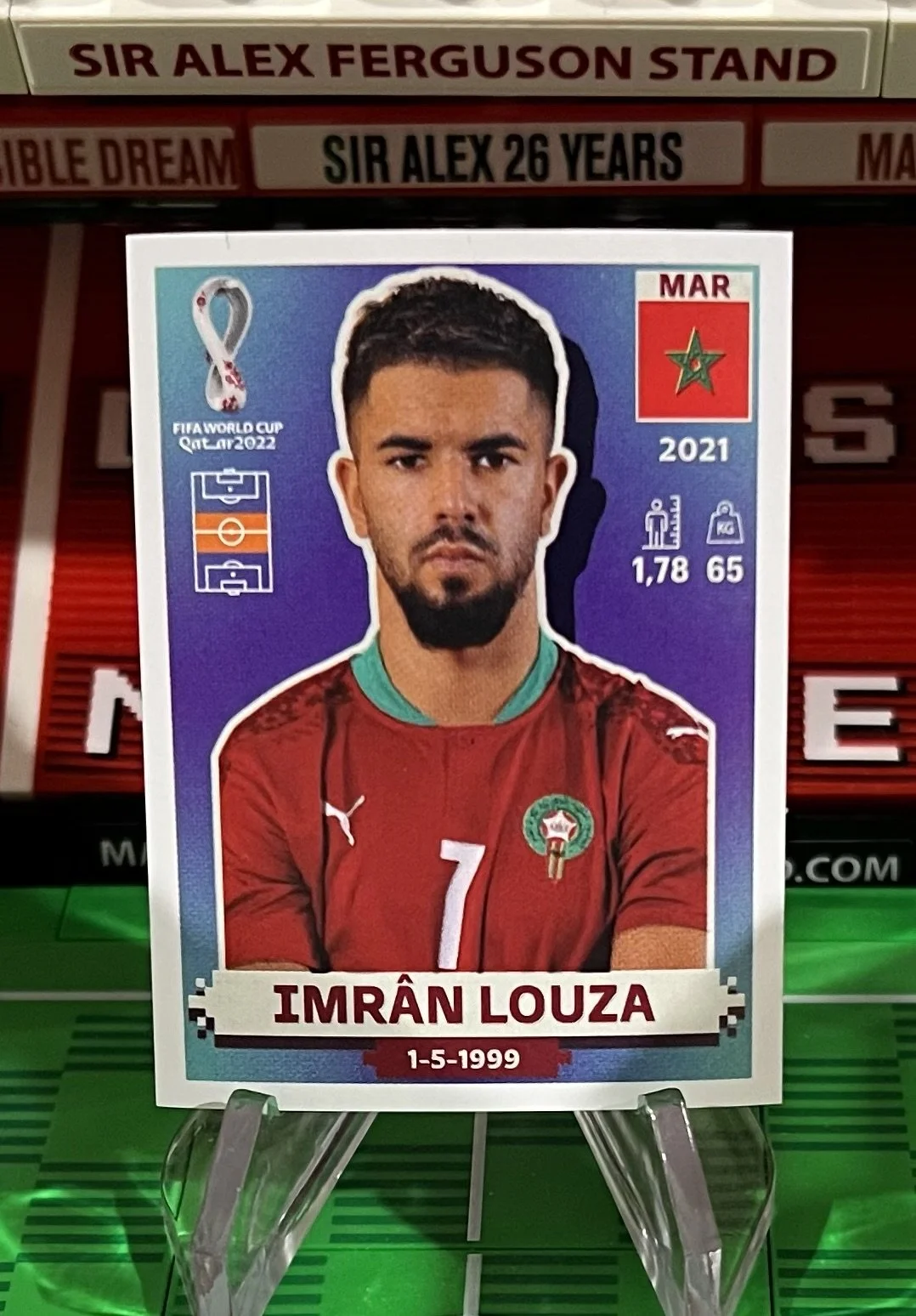 imran louza world cup qatar panini sticker