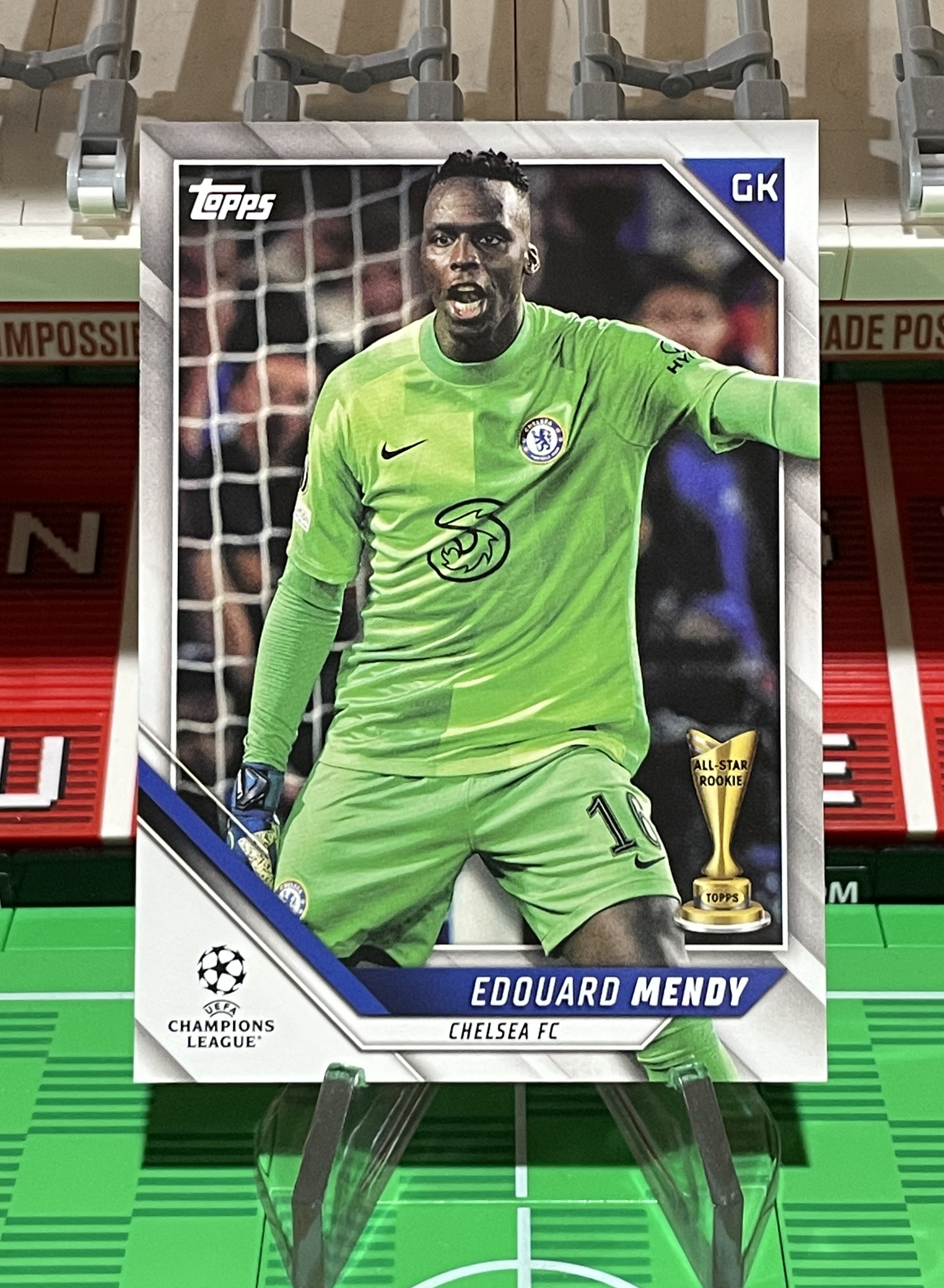 edouard mendy 2021-22 topps champions league card