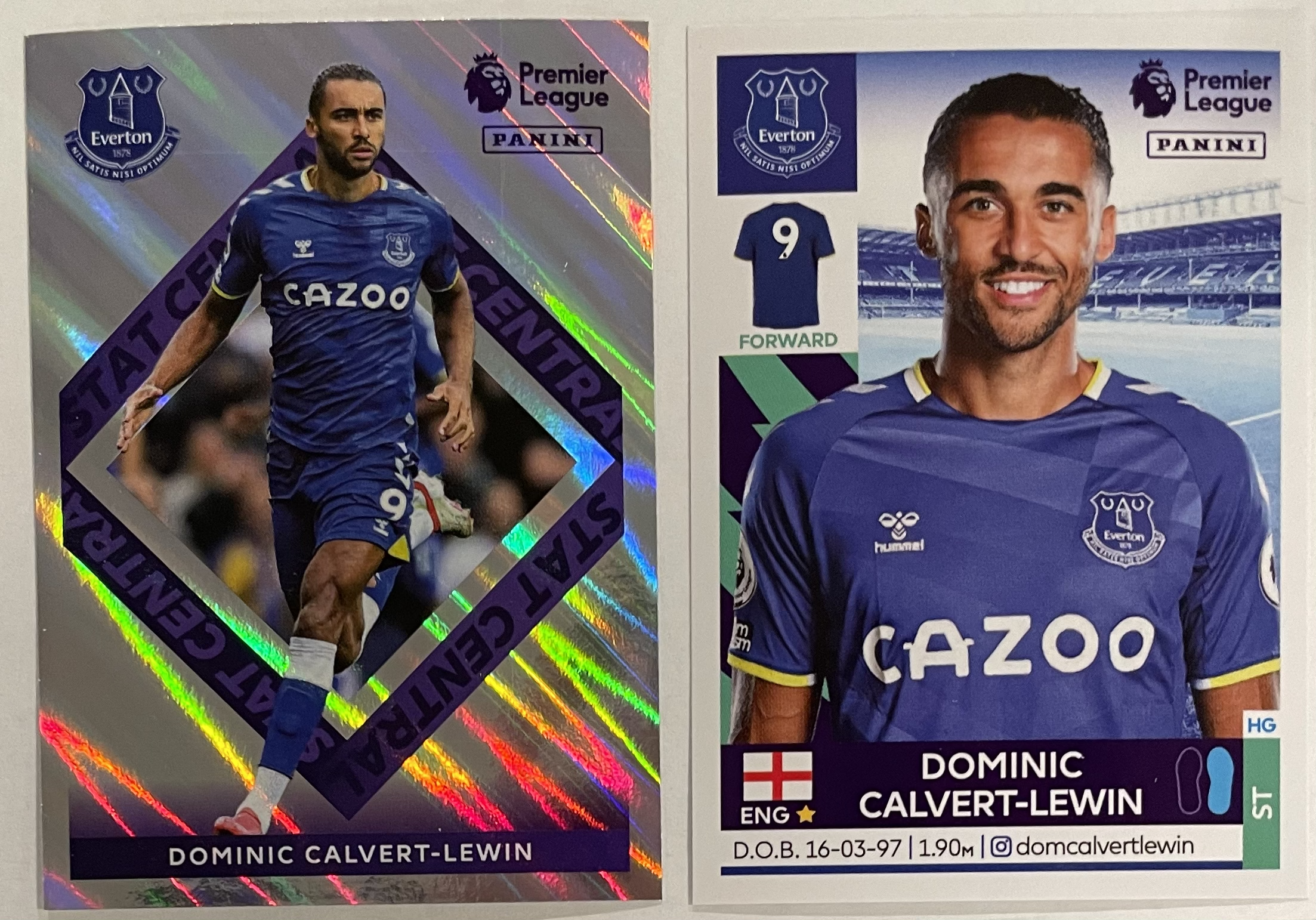 dominic calvert lewin 2022 panini sticker