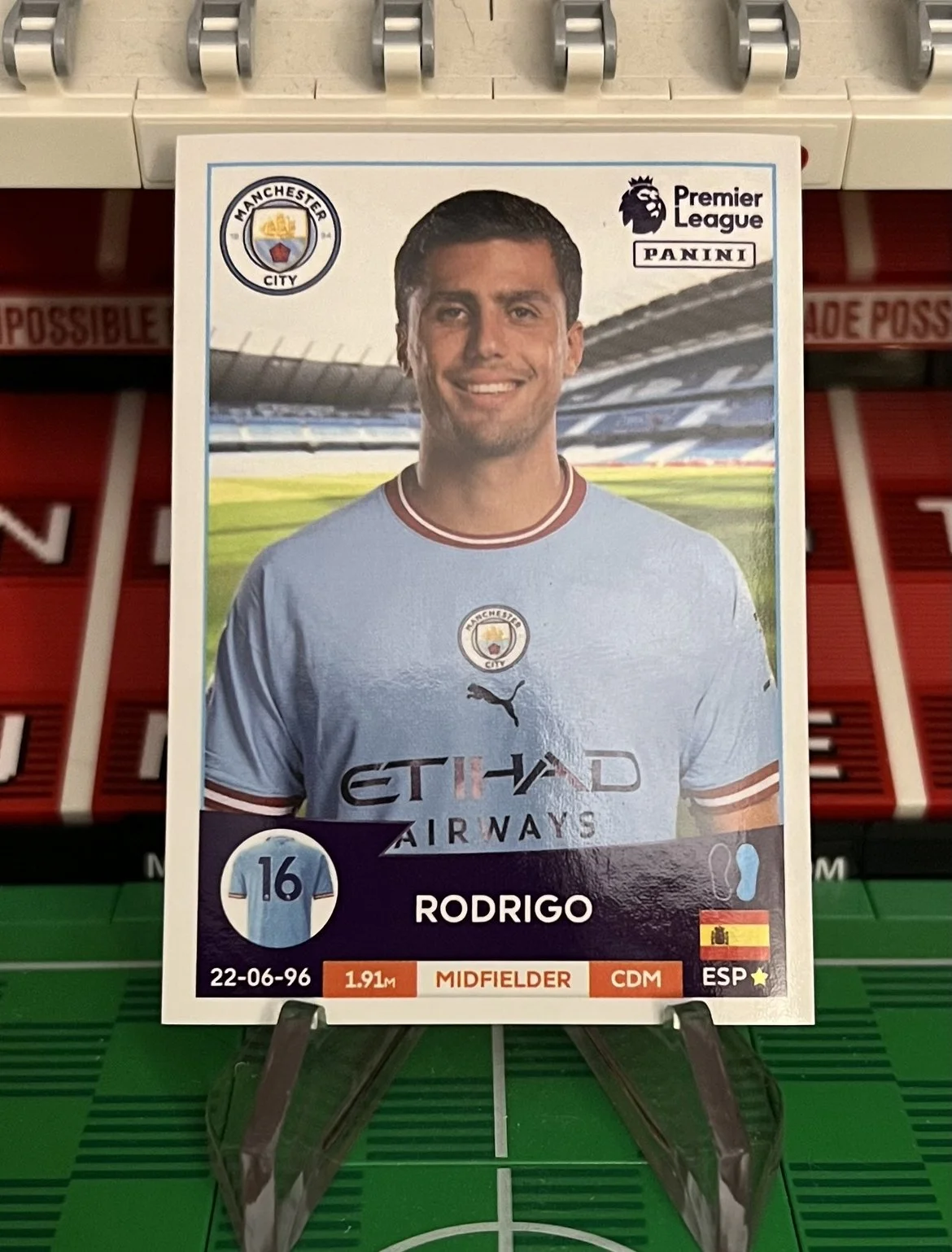 rodrigo 2023 panini sticker