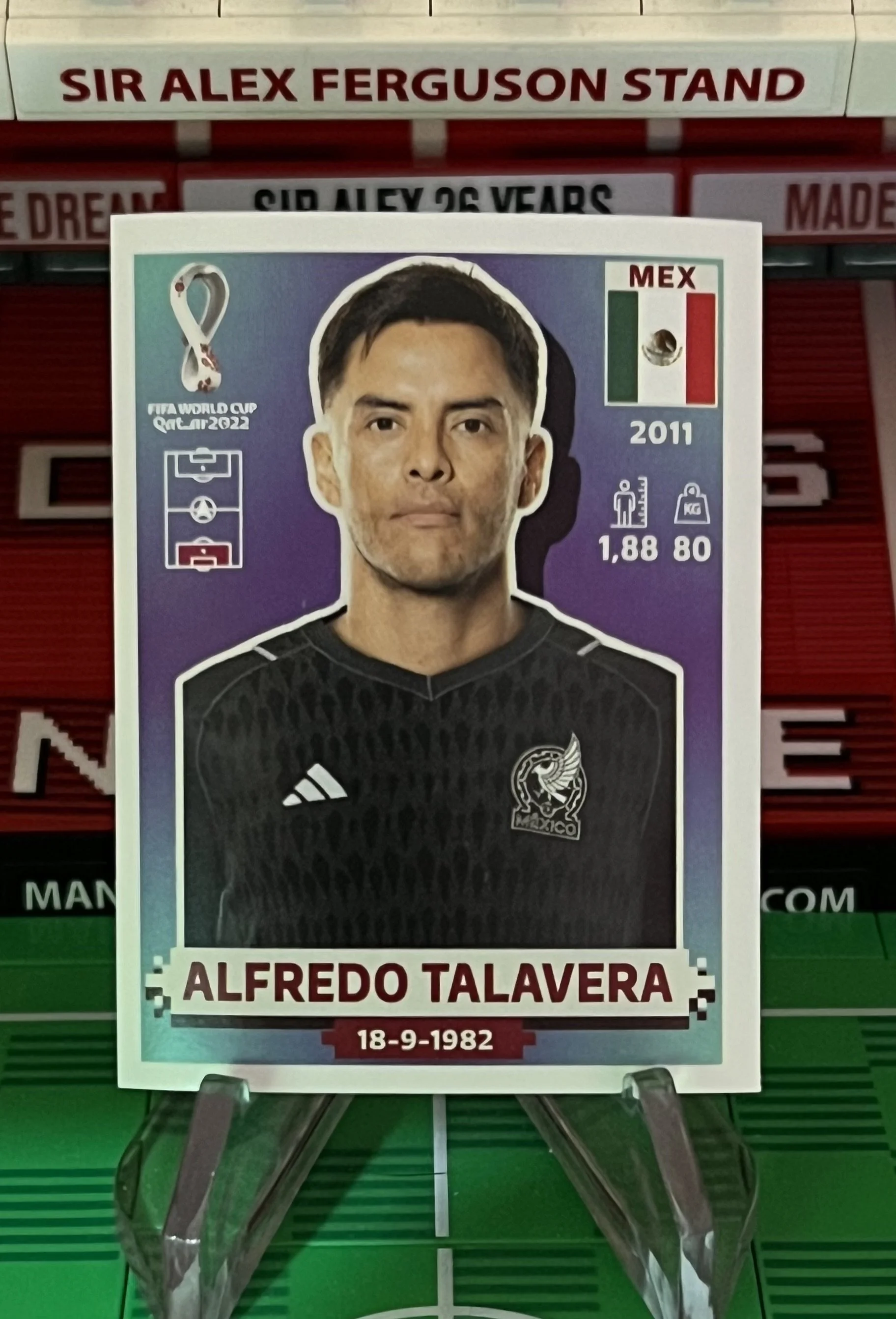 alfredo talavera world cup qatar panini sticker