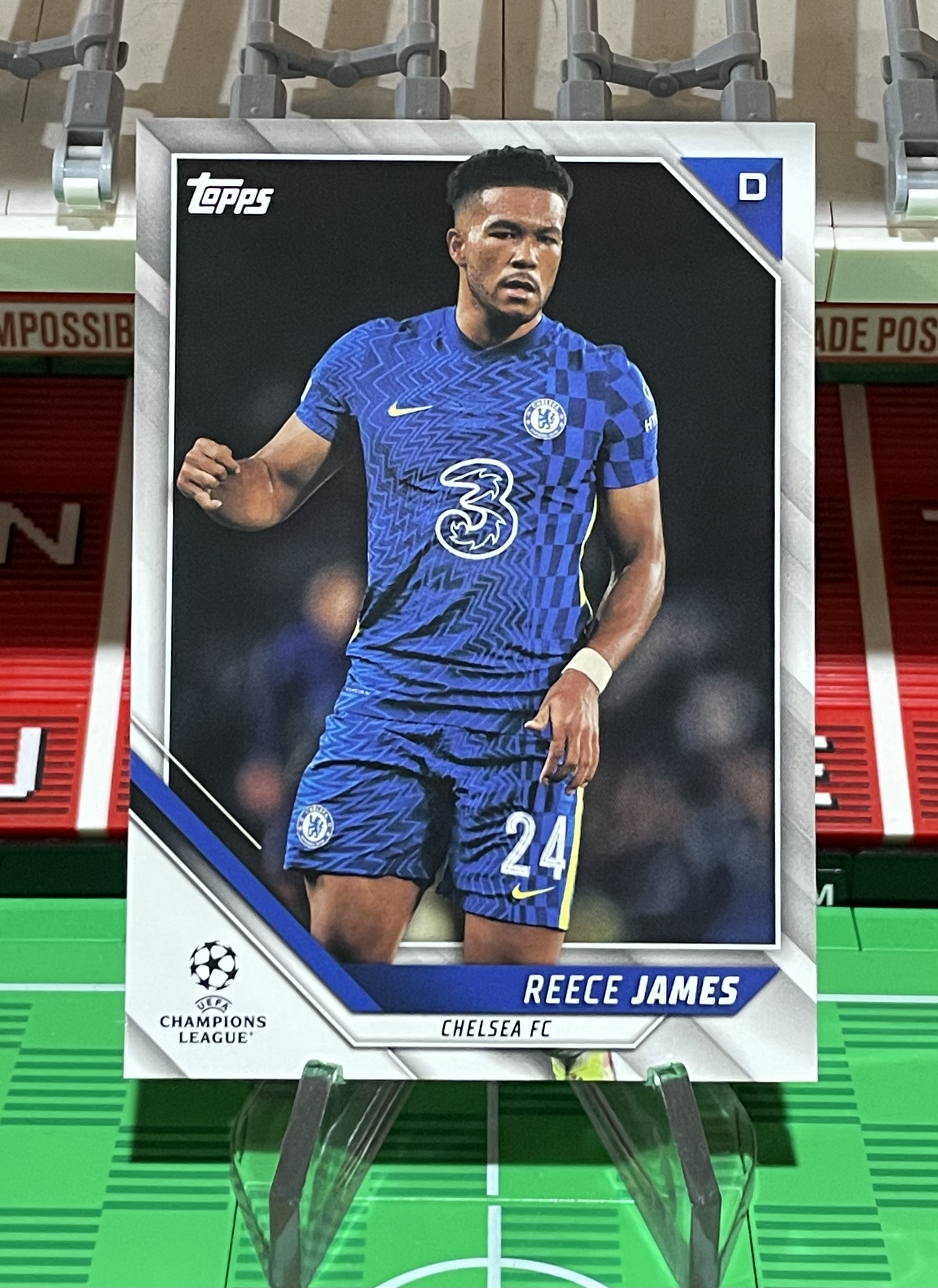 reece james 2021-22 topps champions league card