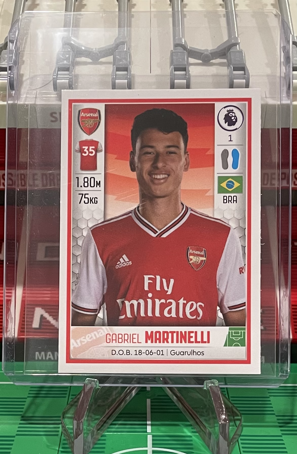 gabriel martinelli rookie card