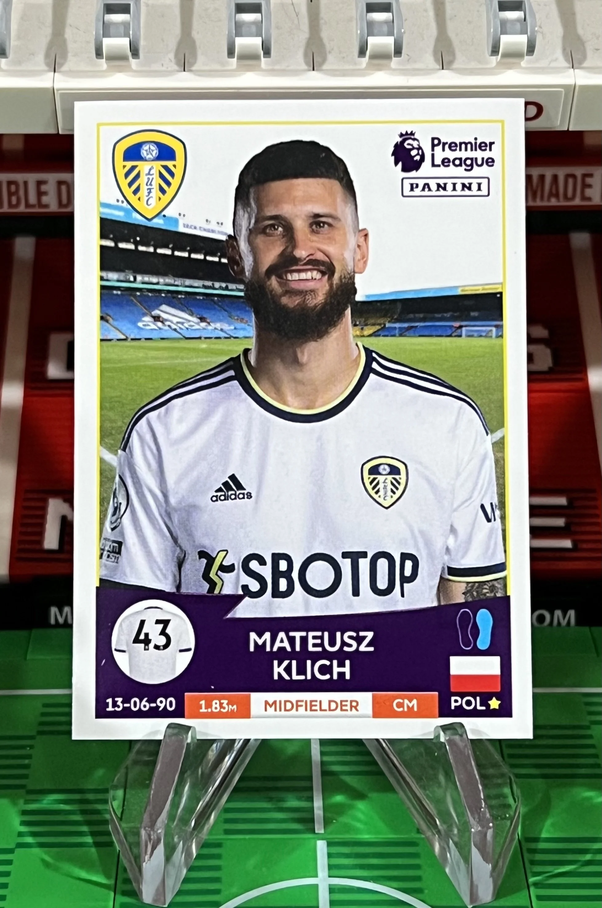 mateusz klich 2023 panini sticker