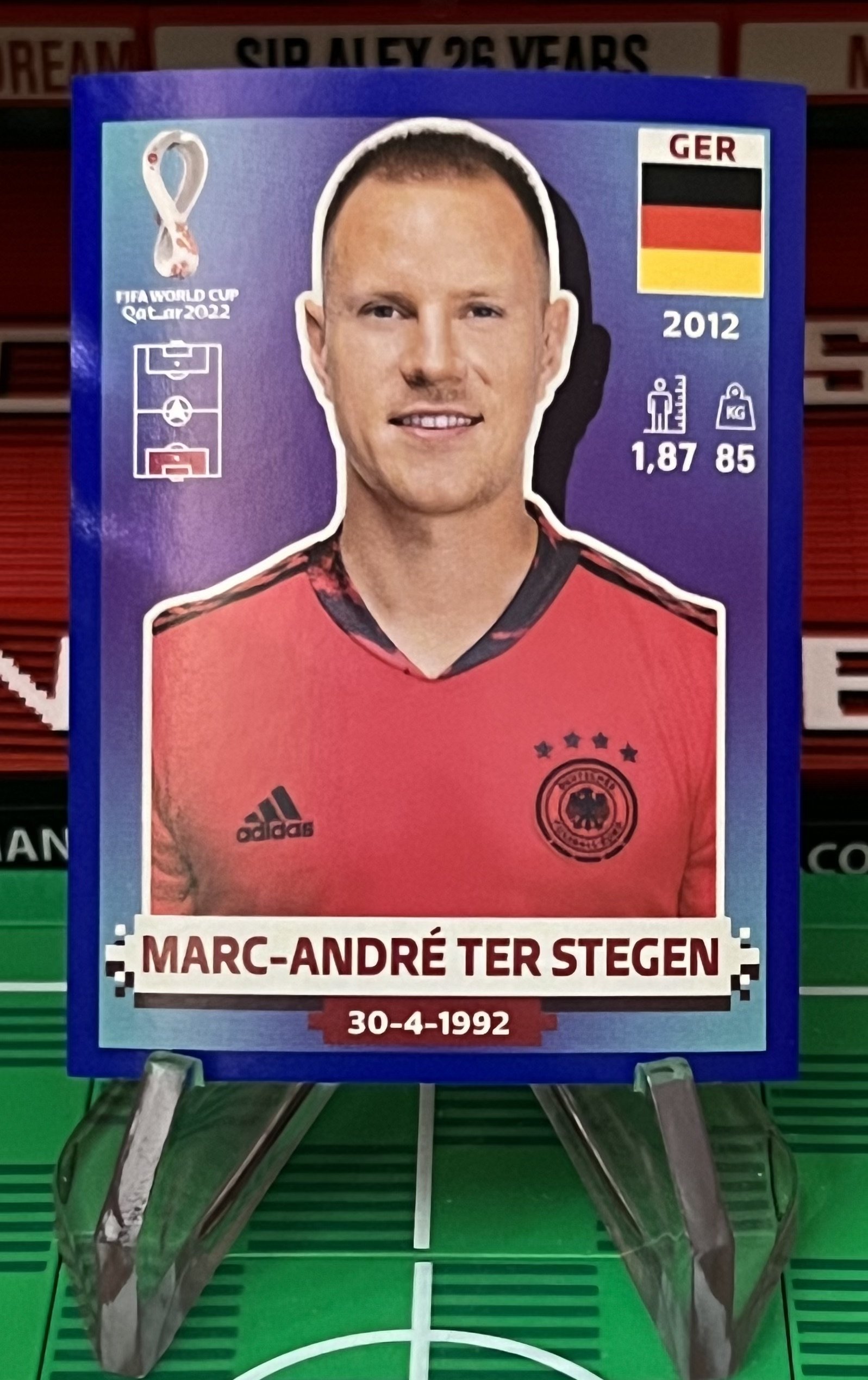 marc-andre ter stegen world cup qatar panini sticker