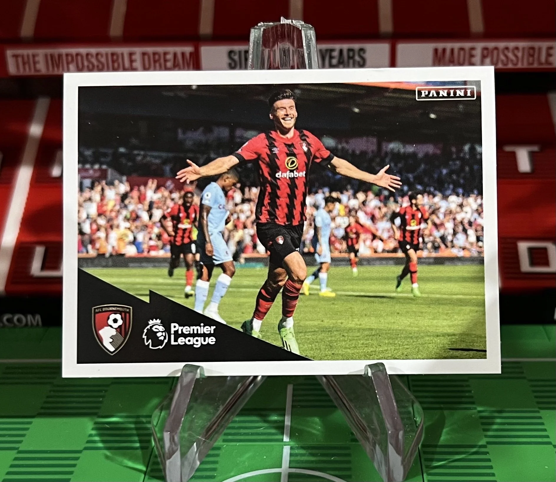 afc bournemouth 2023 panini celebration sticker