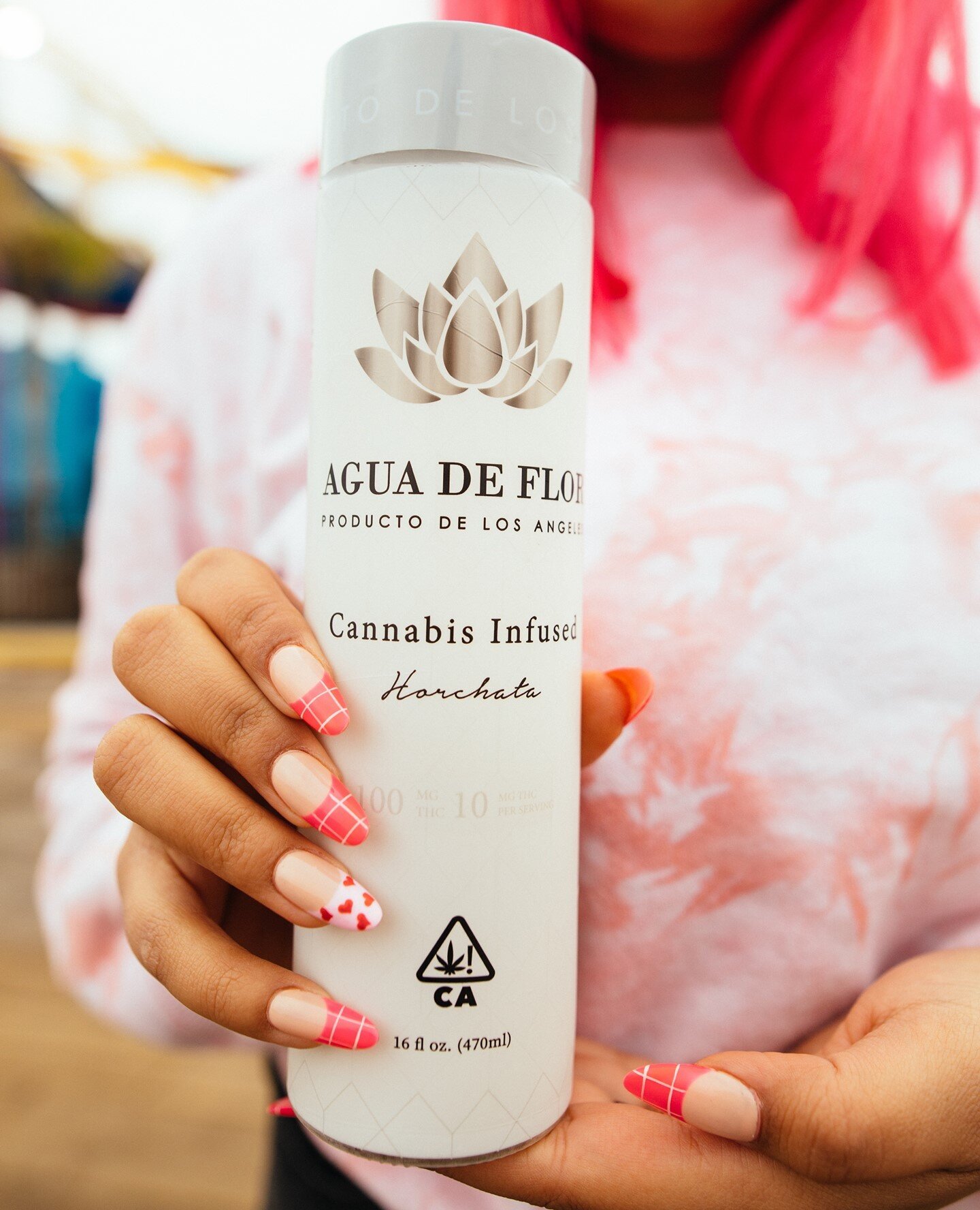 Can't smoke? No problema, just drink Agua De Flor! 💦