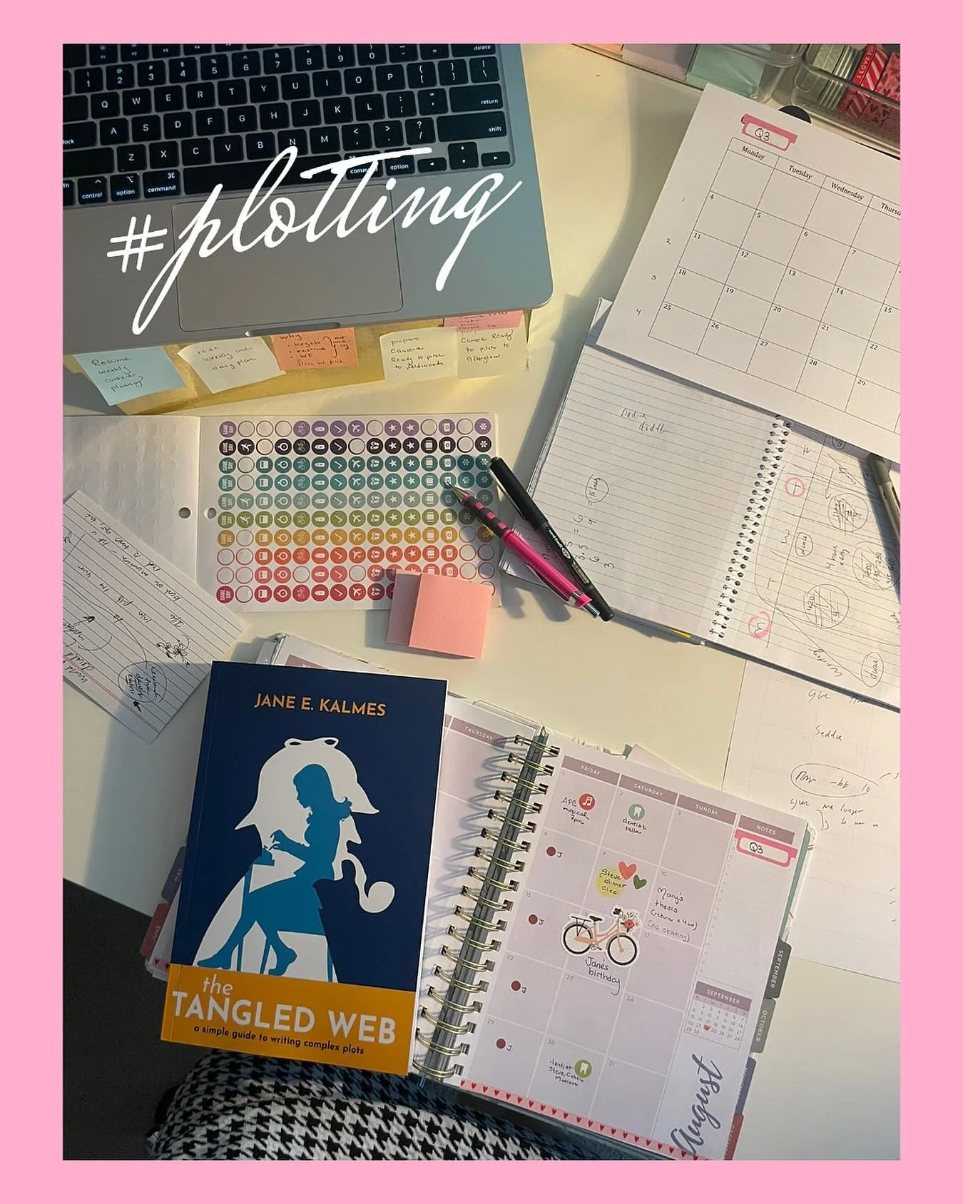 Obsessed with @janekalmesbooks THE TANGLED WEB - a guide to writing mystery #amwriting #bookstagram