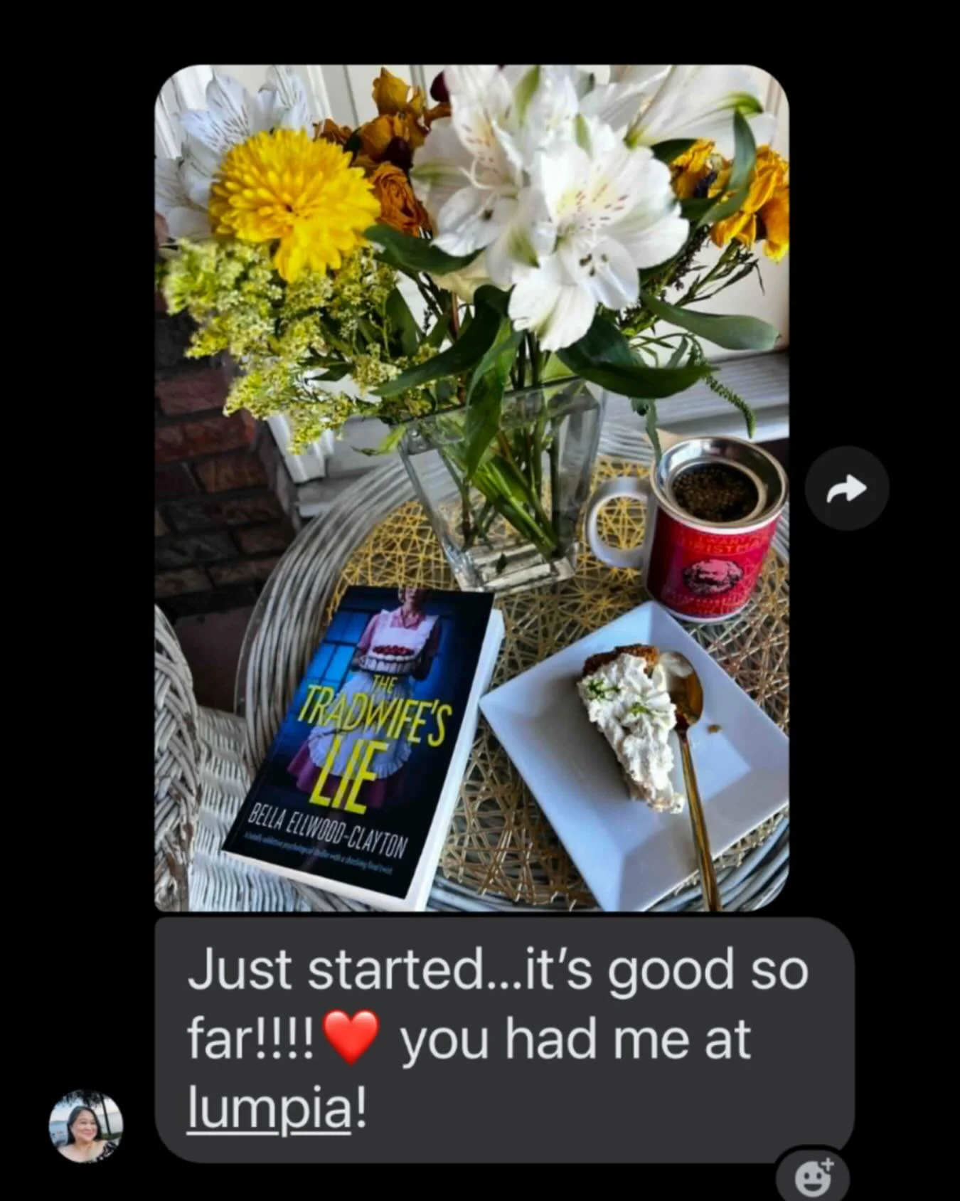 When your Filipina bestie @meriel0108 sends this&hellip; 👀❤️