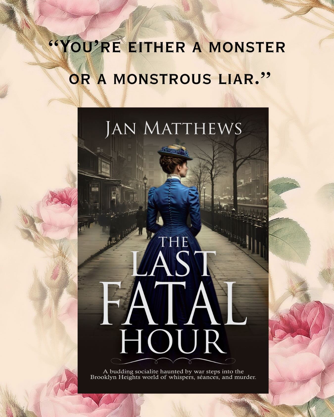 A former soldier. A suffragist. A suspicious death.
Jan Matthews did NOT come to play with The Last Fatal Hour. 

#historicalfiction #critiquepartner #bookstagram