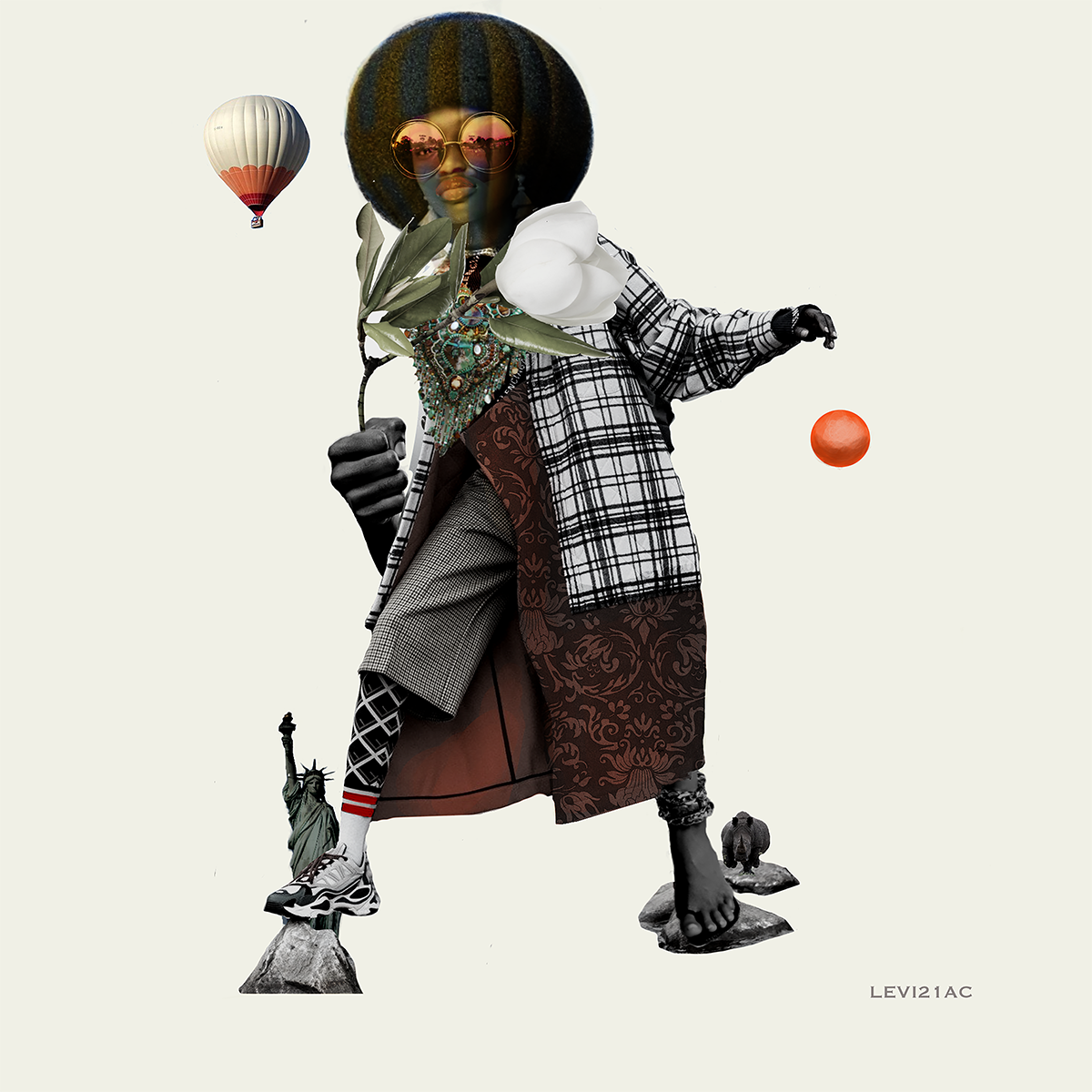 Conferrin with the Flowers by Levi Robinson