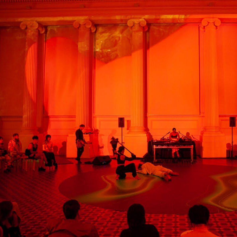 Live sound and movement performance for Summer of Dance 2020 at the Immigration Museum [Photo by Museums photographer].jpg
