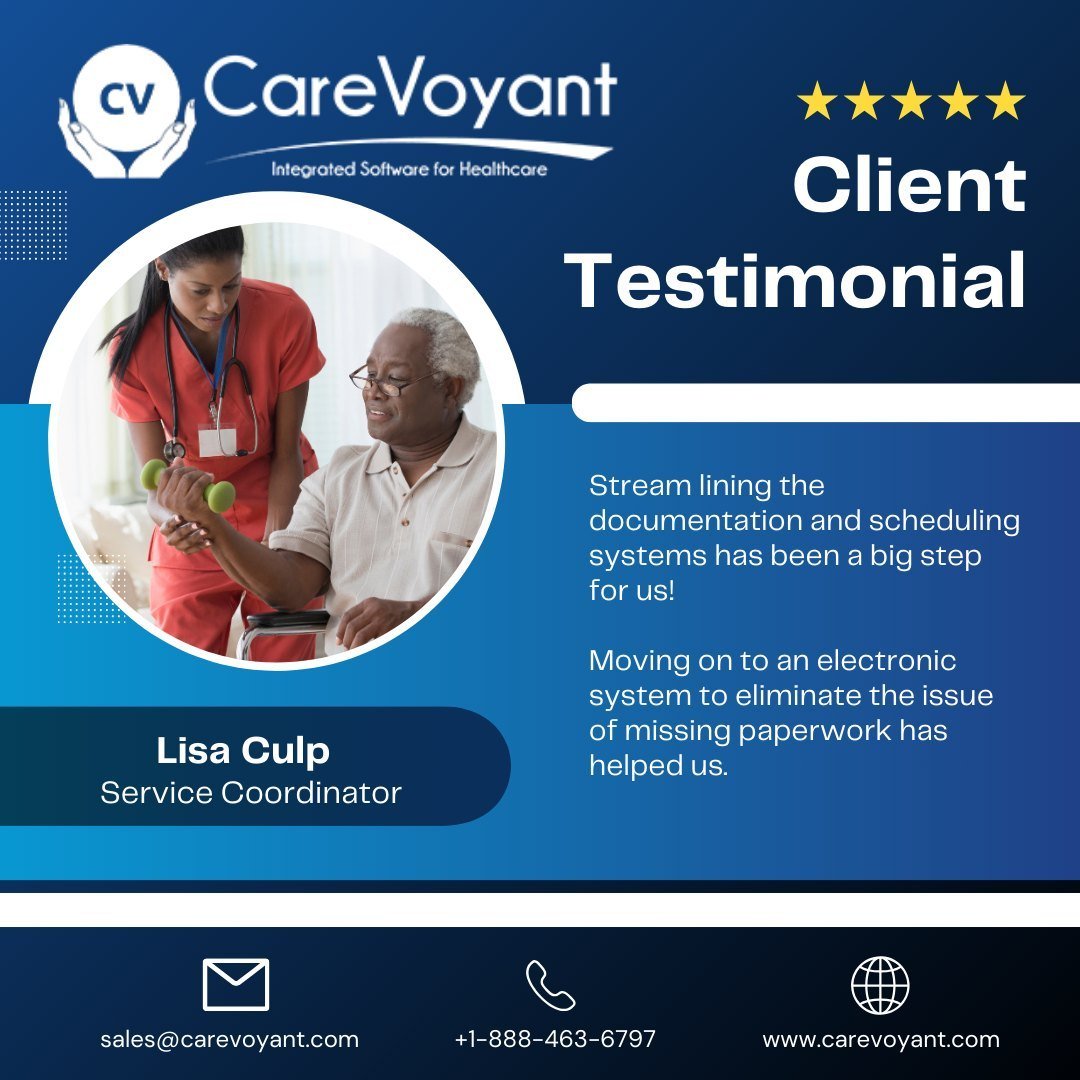 Stream lining the documentation and scheduling systems will be a big step for us! To learn more about CareVoyant, pl visit, https://www.carevoyant.com/ #homecare #privateduty #privatedutynursing #hcbs #personalcare #homehealth #homehealthcare #homeca