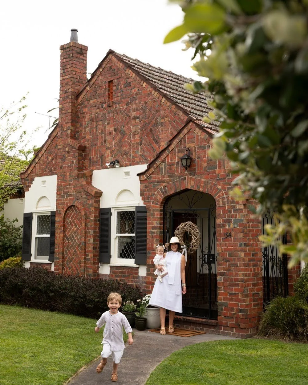 It's hard to believe we've been in our new house for over a year now. She's a beauty, but needs a lot of help, which in time we will be able to offer. For now, we're enjoying running around in the garden, building endless magnetic tiles and getting t