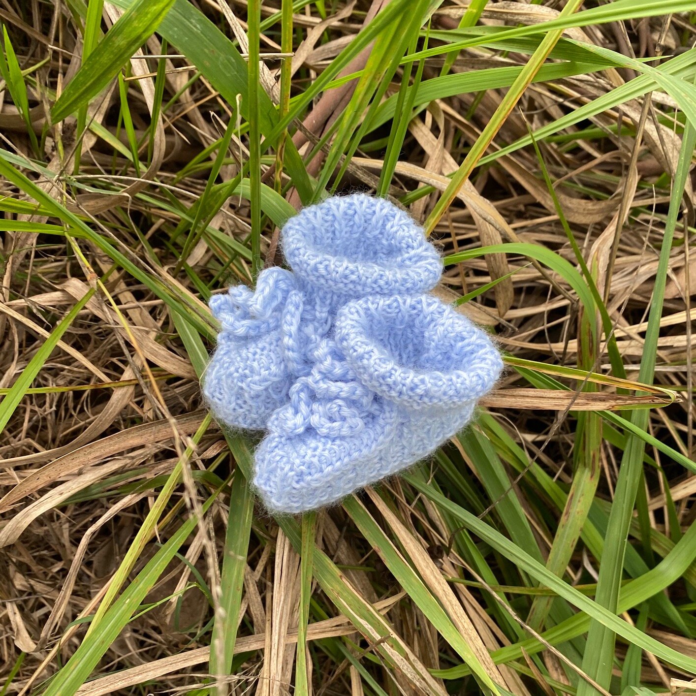 Baby Blue Booties