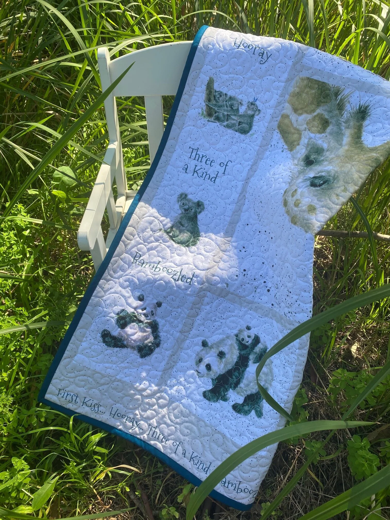 Giraffe and Friends Quilt