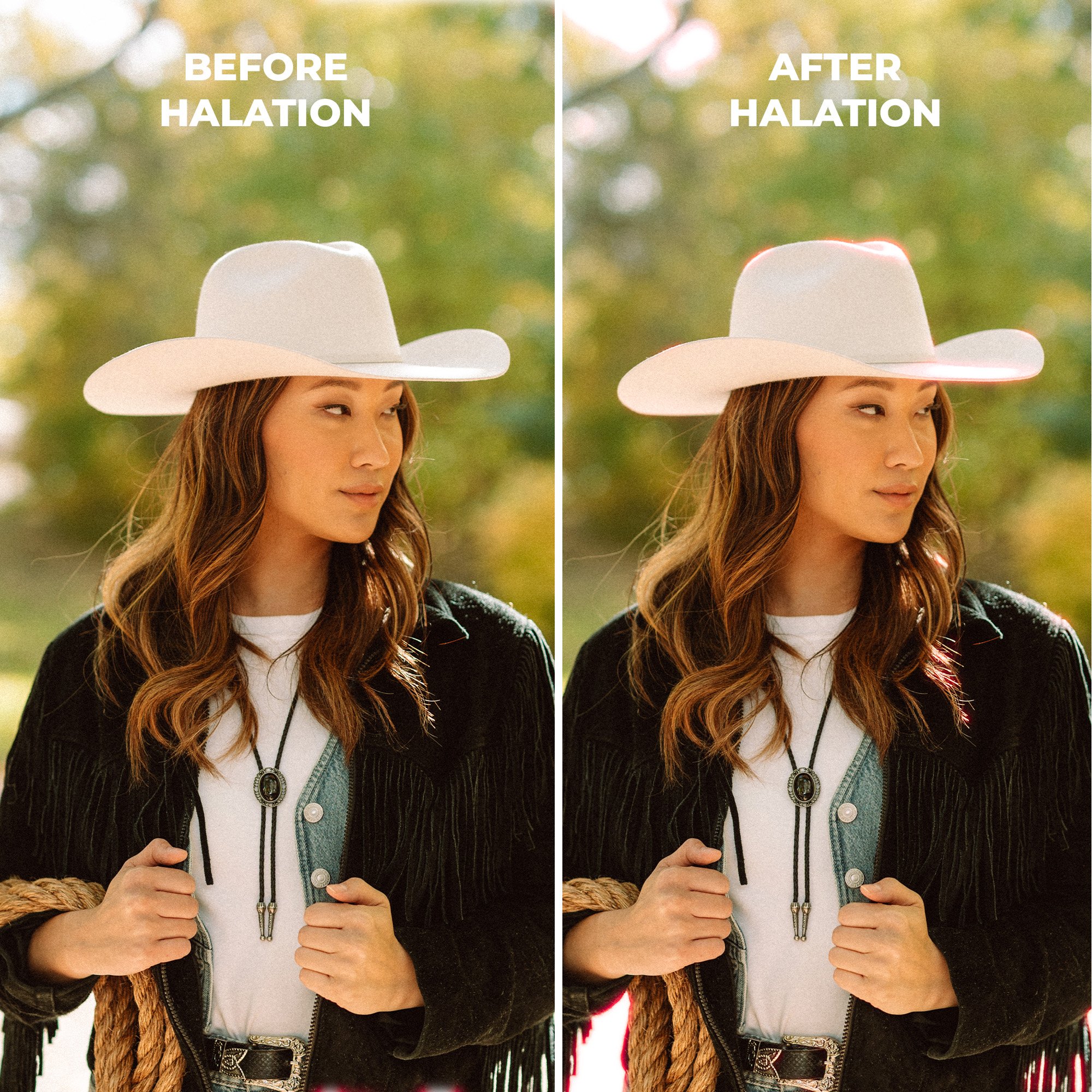 Film Halation for Photoshop