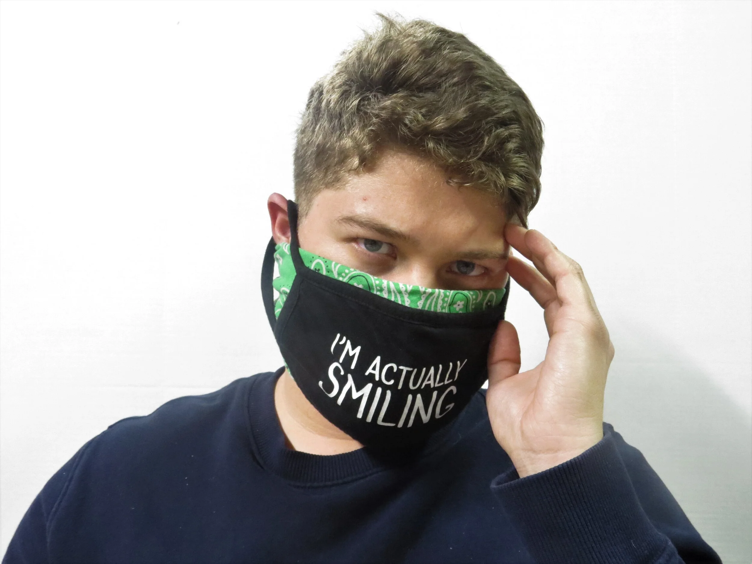 ' I'm Actually Smiling ' & Green Mask (Questioning You II )