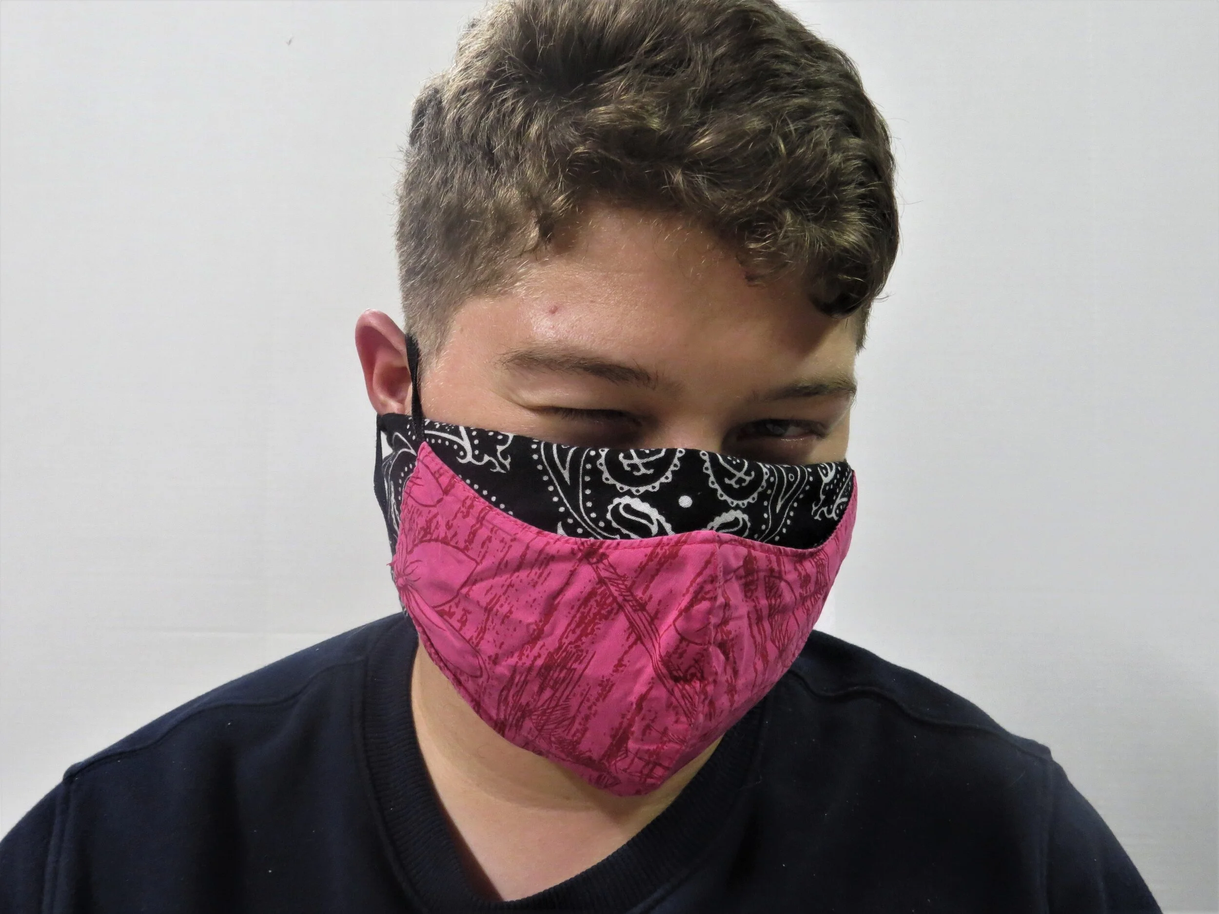 Pink Mask & Black Mask (Flirting I)