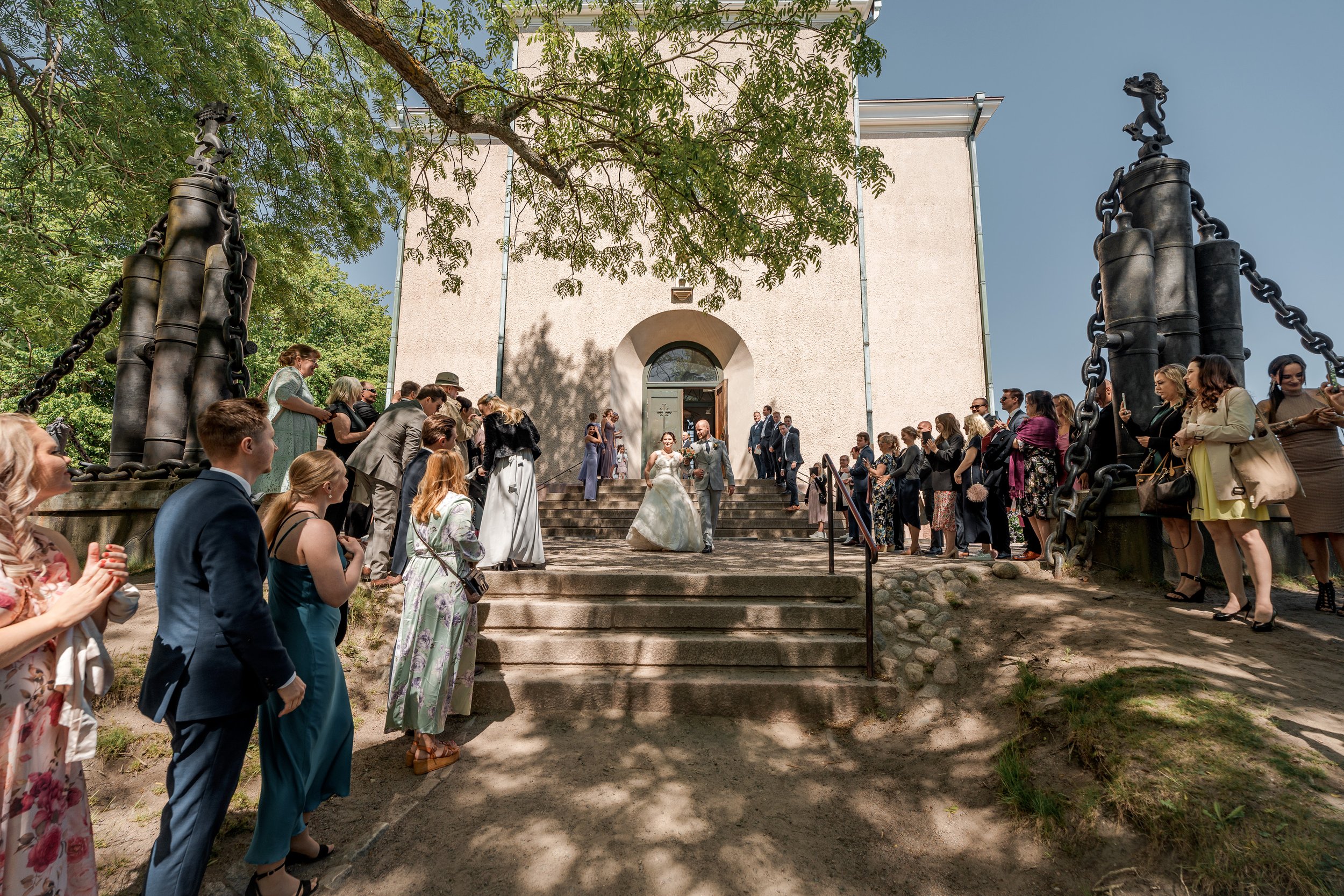 Dokumentaarinen hääkuvaus - Sini & Lassi | Suomenlinnan kirkko & Pirunkirkko, Helsinki | Hääkuvaaja SAMI TURUNEN