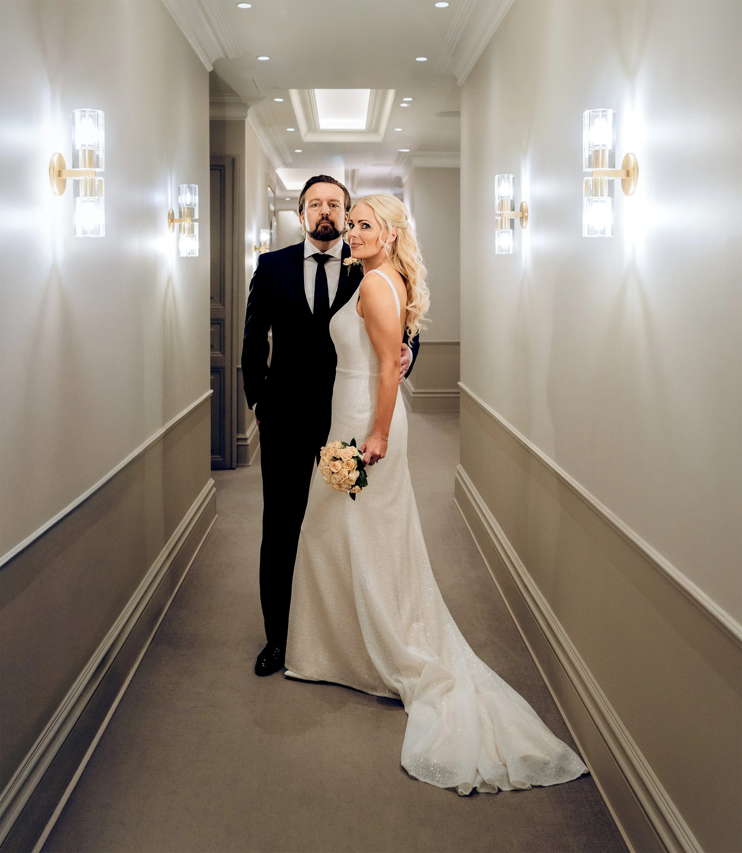 Hääpotrettikuvaus - Johanna &amp; Jan | Waldorf Astoria, Helsinki | Hääkuvaaja SAMI TURUNEN