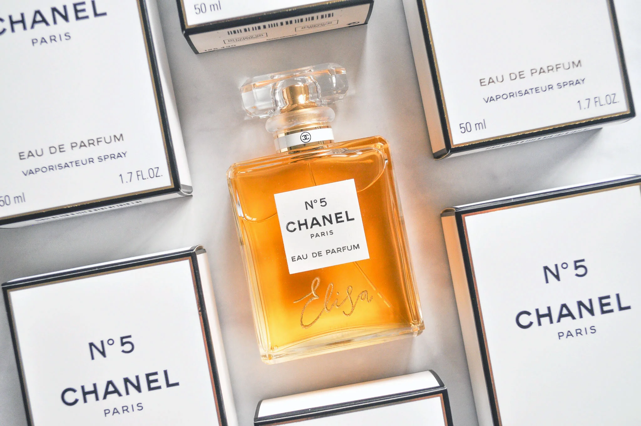 chanel perfume engraving