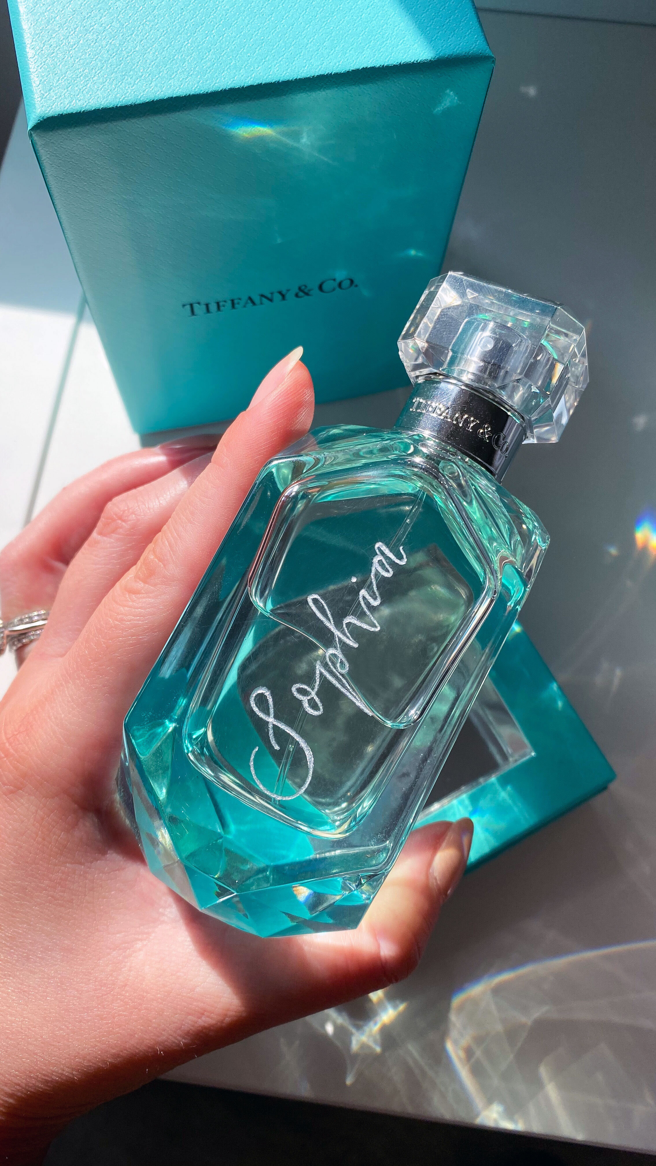 tiffany perfume bottle