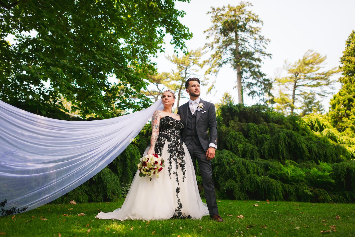  Bayard Cutting Arboretum wedding photography by Chris Basford Photography. 