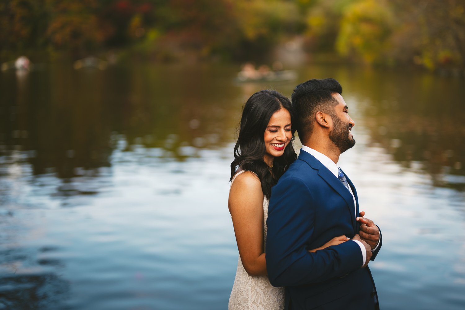  Creative engagement and wedding photography in Central Park, New York. 