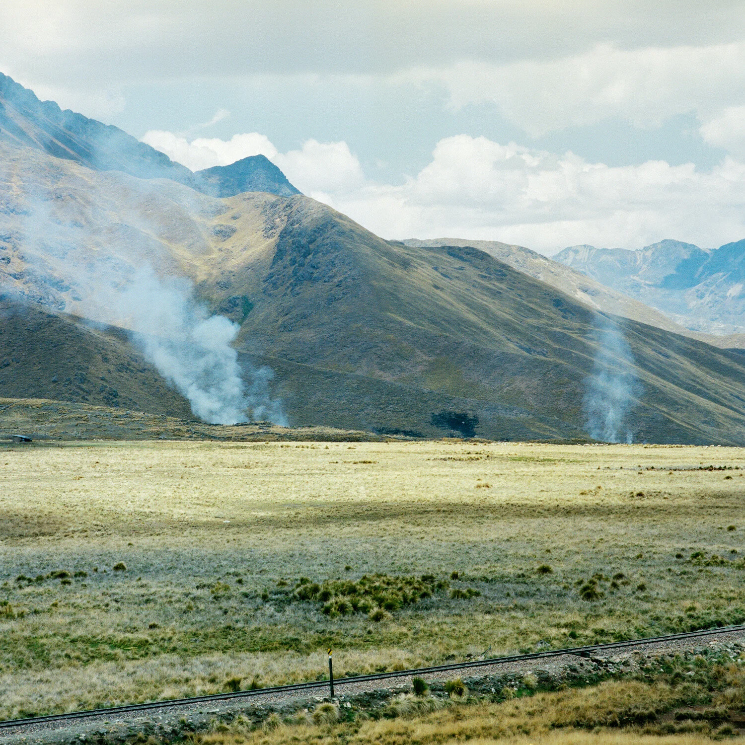 Peru landscape, mountains