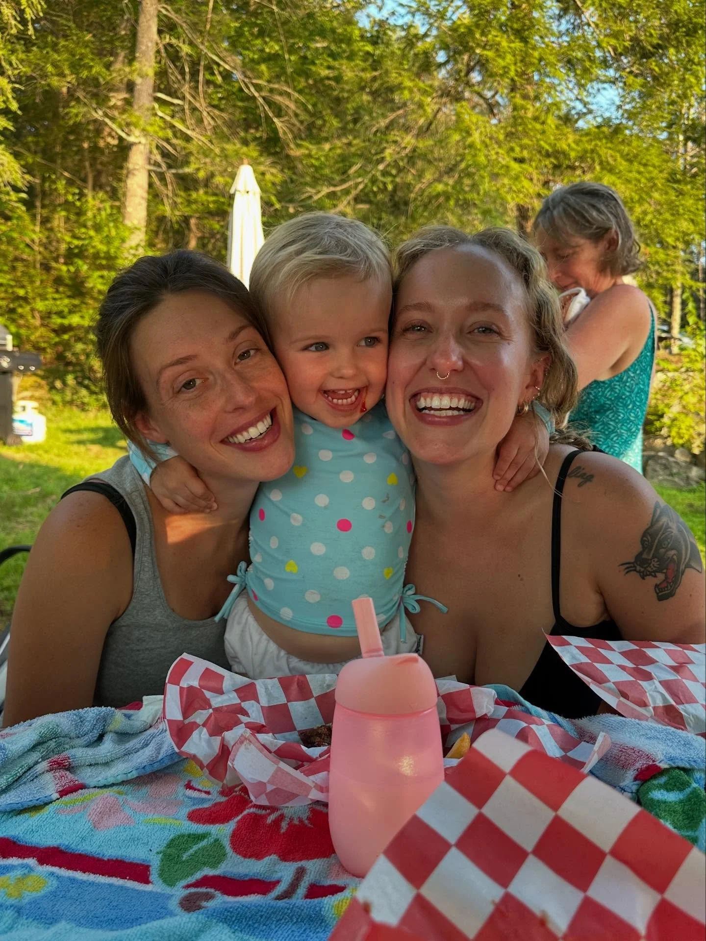 august was a solid summer season finale: went to the lake, got a new niece, started fall knitting, saw many friends, picked apples, hosted a successful charity beauty sale, opened a meaningful fortune cookie 🥠