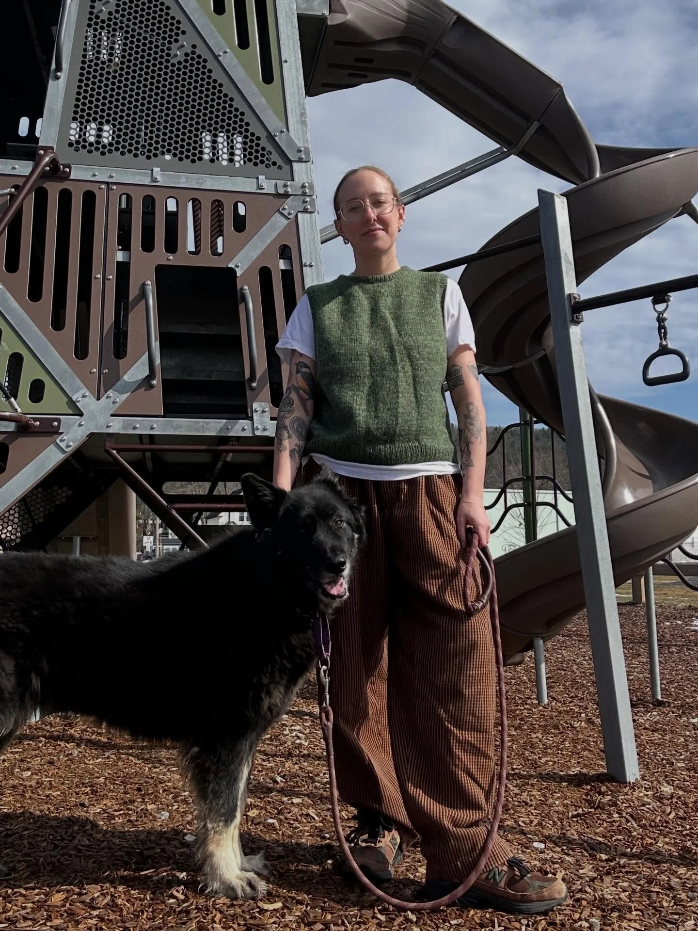 vowed to get dressed more in march, so here are eight times i wore something other than leggings to work from home (plus one outfit I left the state in) 😎