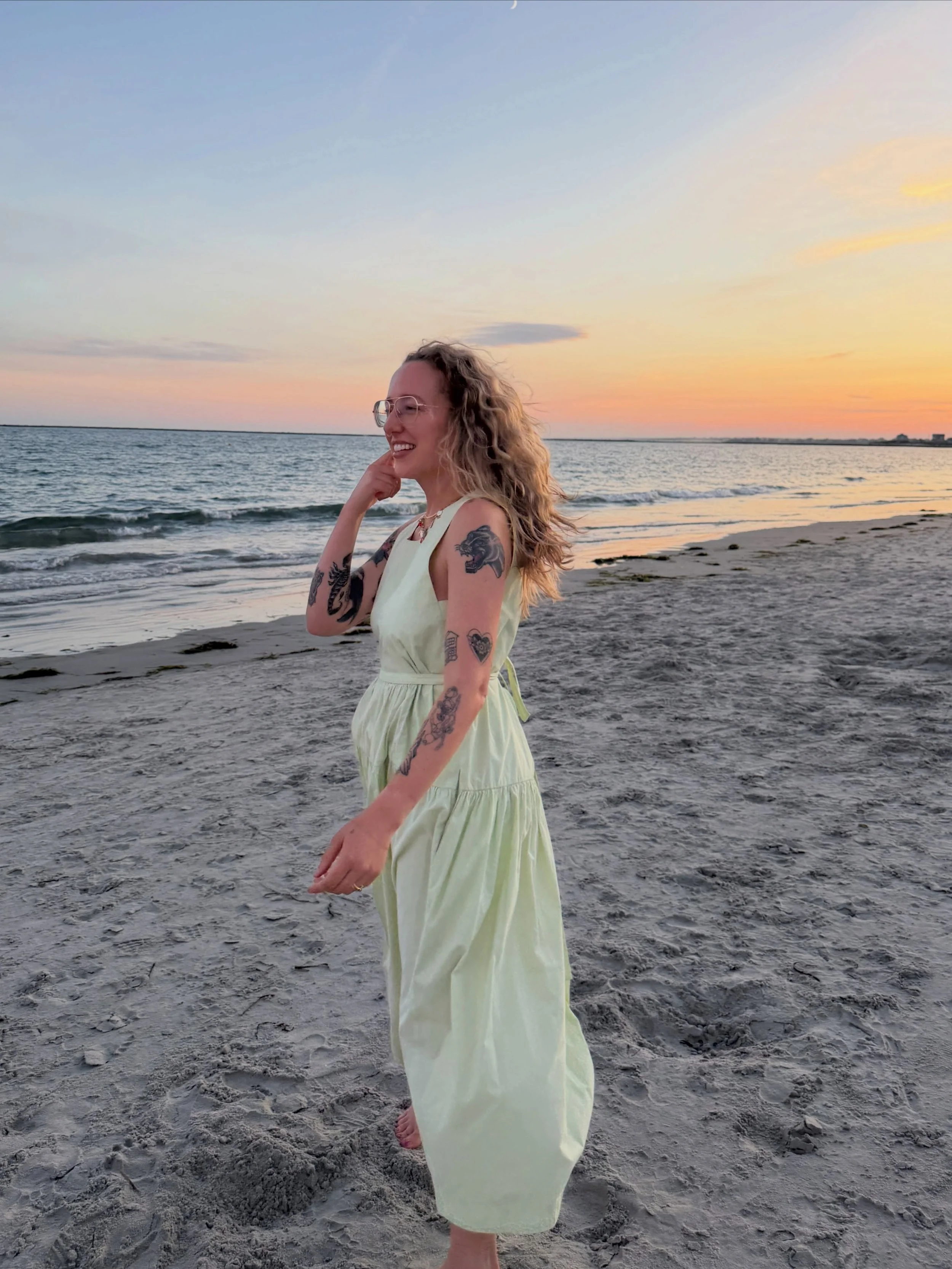 goal for august is to touch more sand 🌊🌅