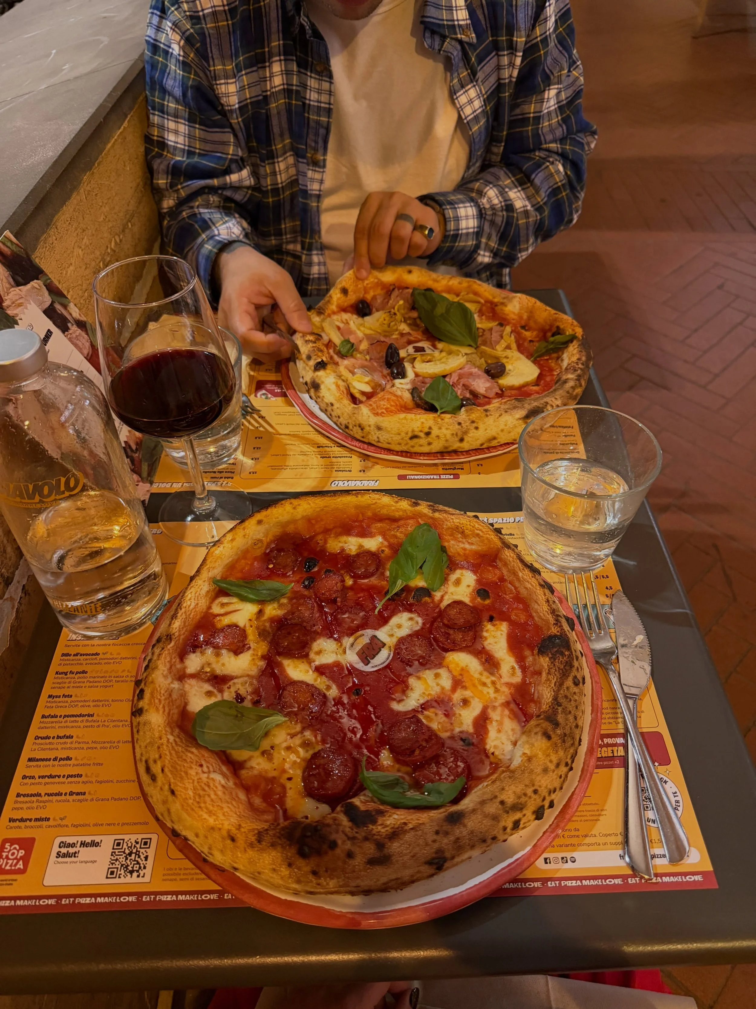 my favorite things we ate in bologna, in no particular order (other than that this first one, the pepperoni diavolo pizza from @fradiavolopizza is particularly photogenic). we didn&rsquo;t make a single reservation before the trip and found the best 