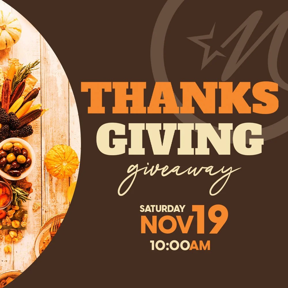 Thanksgiving Giveaway