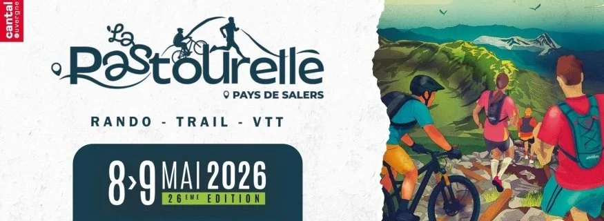 Affiche du trail La Pastourelle à Salers dans le Cantal