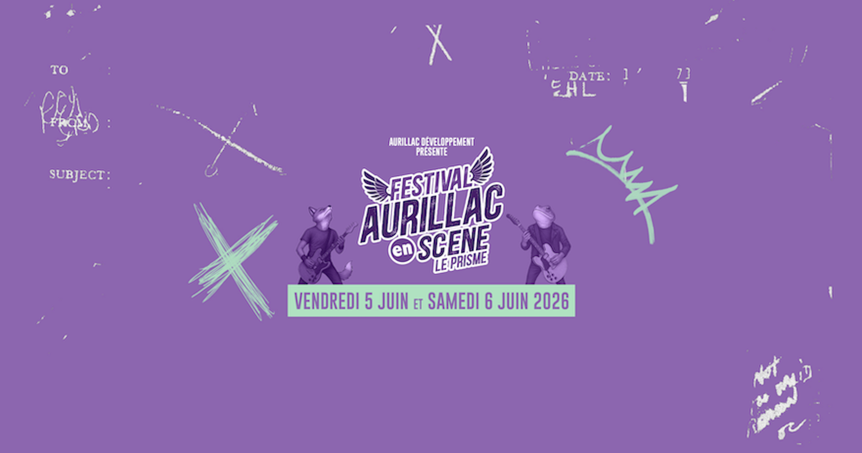 Affiche du festival Aurillac en Scène 2026 au Prisme à Aurillac