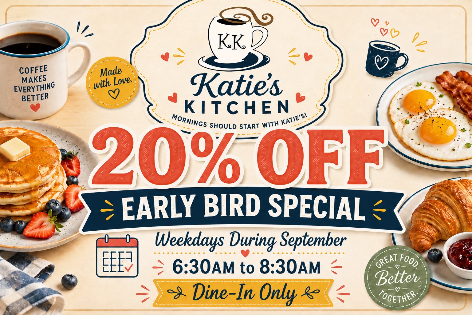 Early Bird Special: September 2026
