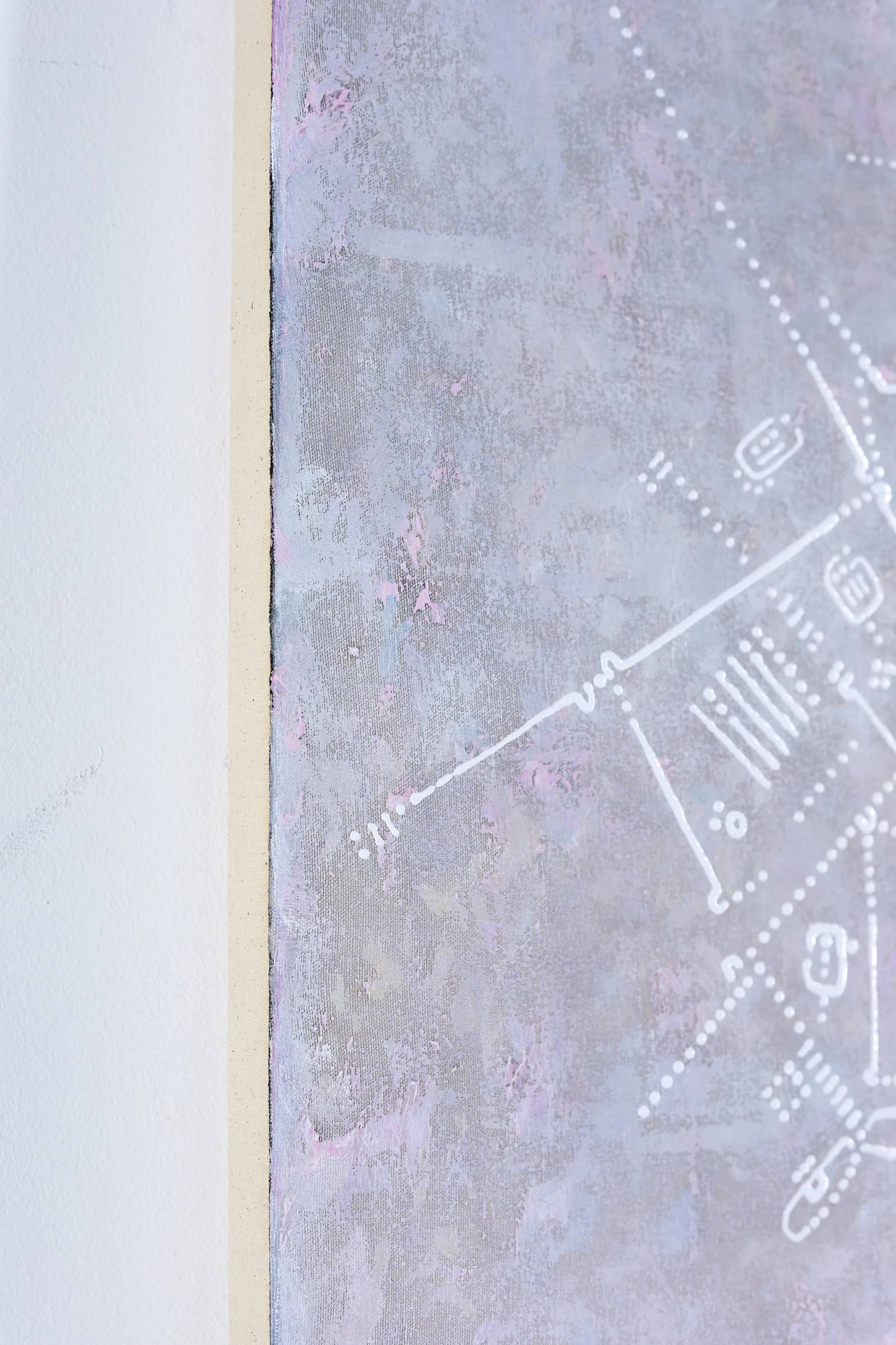  raw unprimed canvas edges 