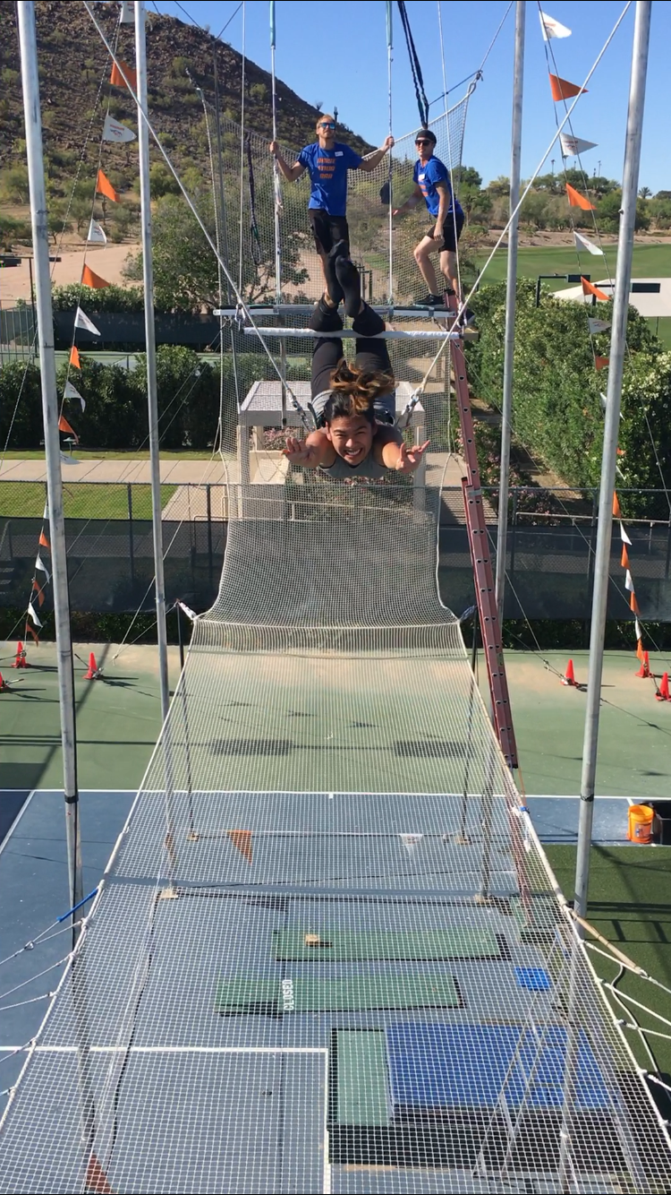Flying with Trapezius Scottsdale, Arizona