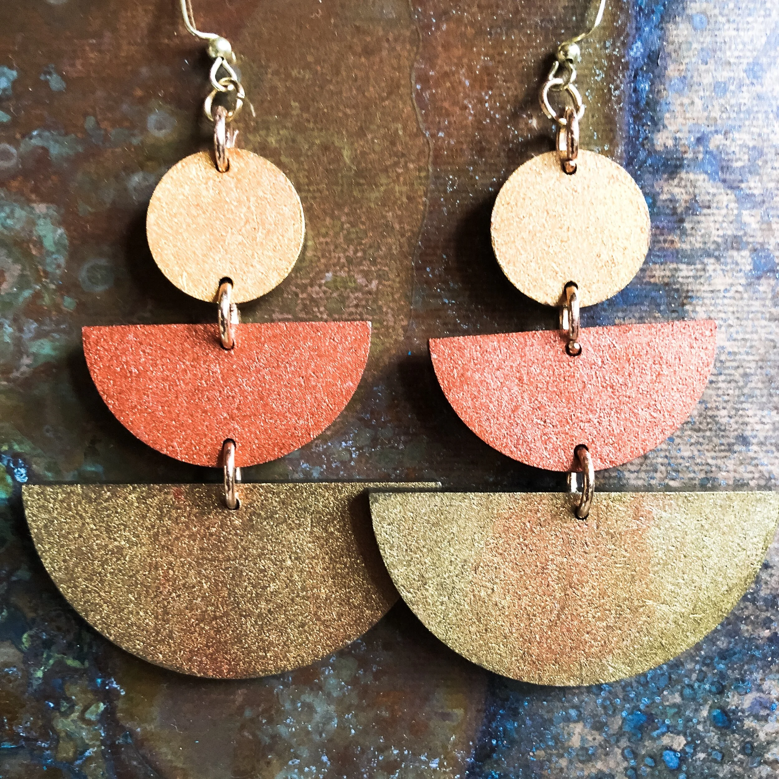Sarah - Wooden Earrings