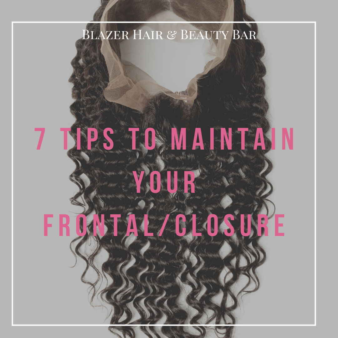 lace frontal maintenance