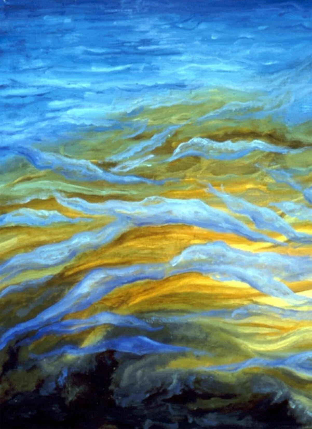 Illuminating Spaces with Vibrant luminous colorful oil paintings for commercial and public spaces and residences