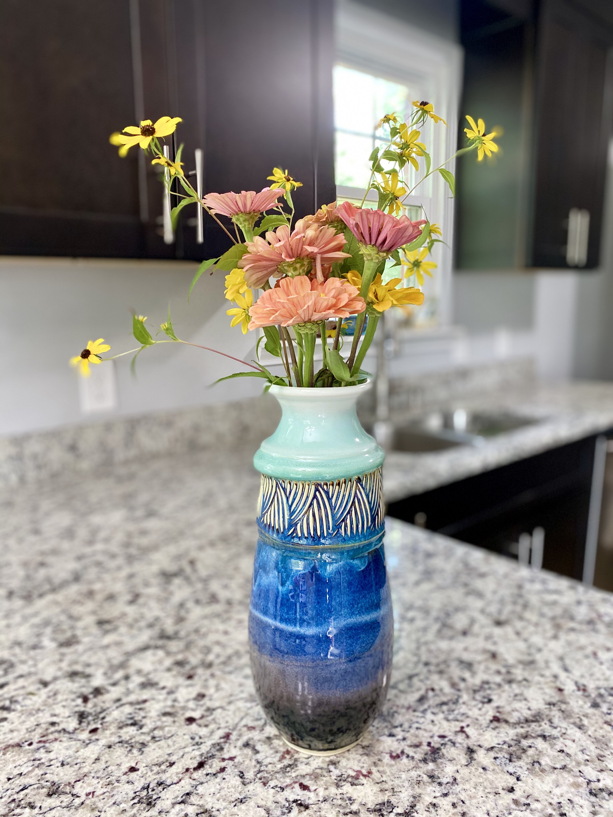 Dark and Stormy Vase
