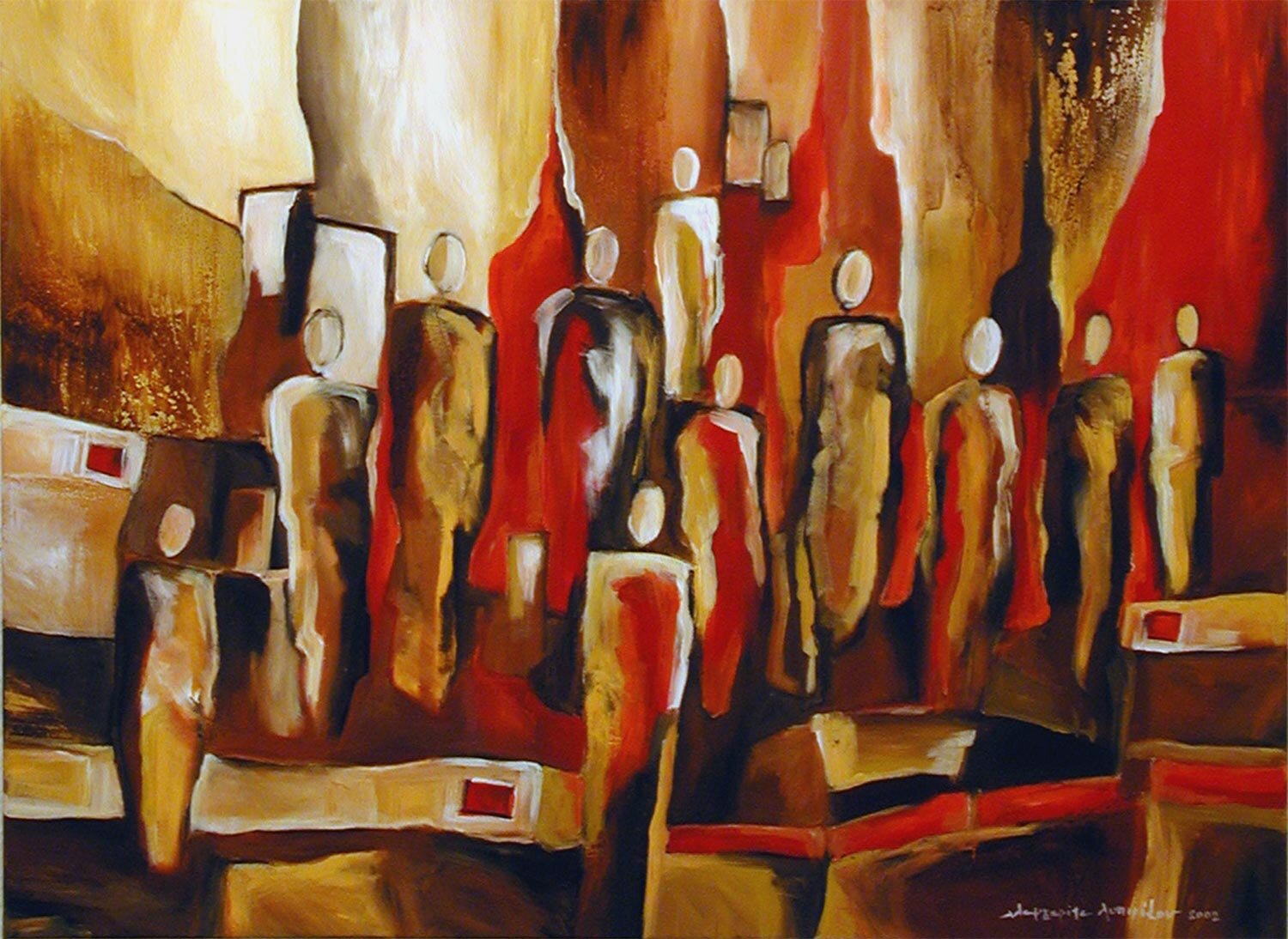 Red People II  -  SOLD