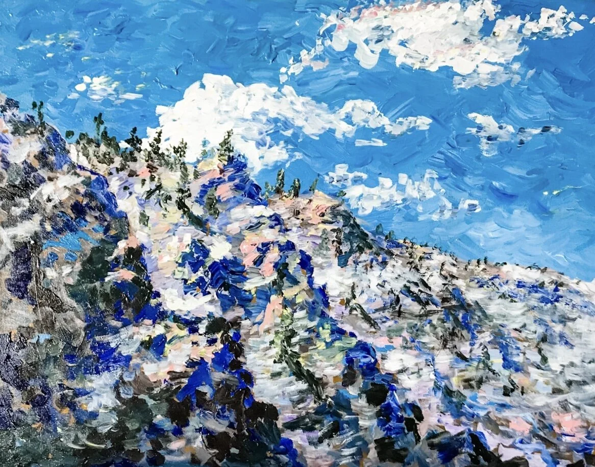 Alpine Pass - 28x22"